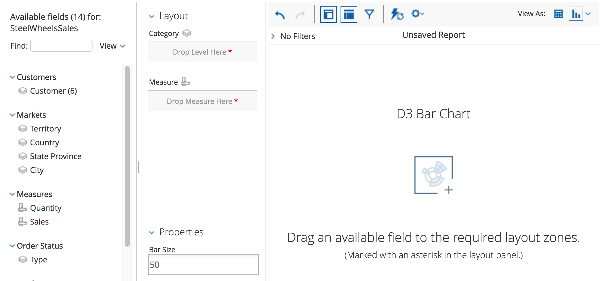 Bar/D3 in Analyzer - Placeholder - Default Style